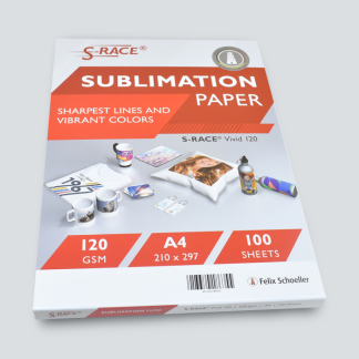 Papel Sublimacion S-Race Tamano A4 100 Hojas