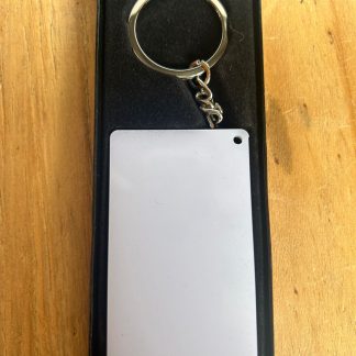 Llavero rectangular sublimable